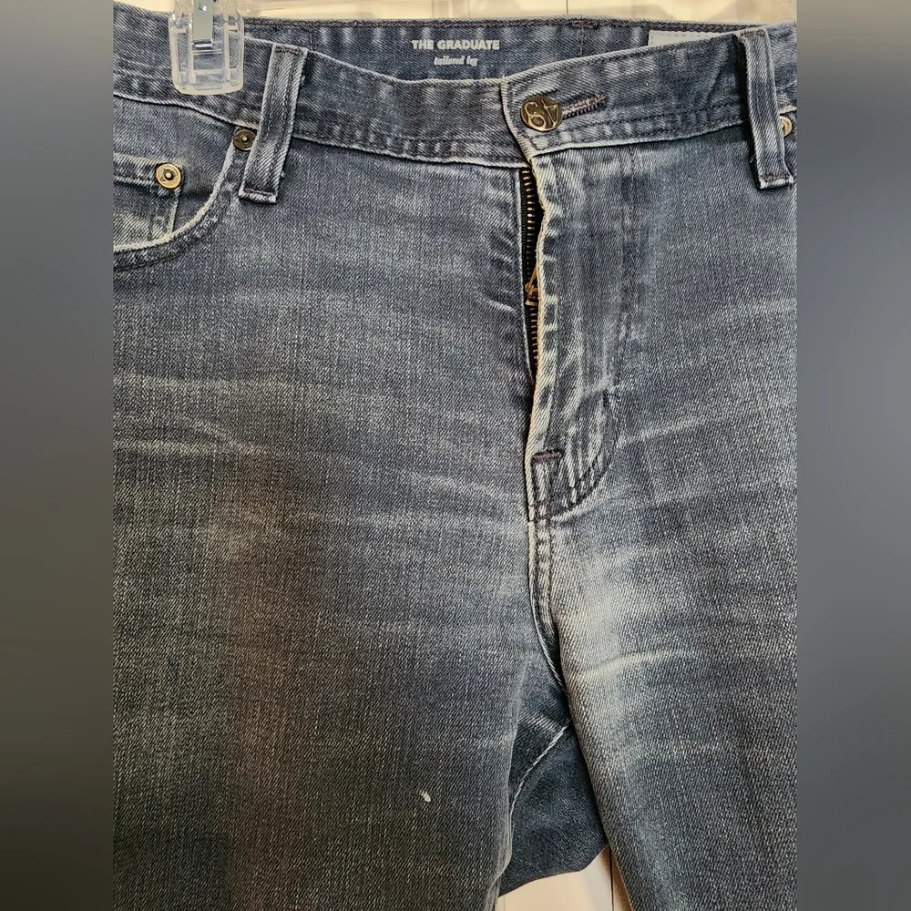 AG Adriano Goldschmied Graduate Tailored Leg Jeans 38x34 Made in USA
